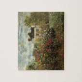 Monet's Garden in Argenteuil von Claude Monet Puzzle (Vertikal)