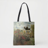 Monet's Garden in Argenteuil von Claude Monet Tasche (Vorderseite)