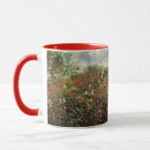 Monet's Garden in Argenteuil von Claude Monet Tasse (Links)