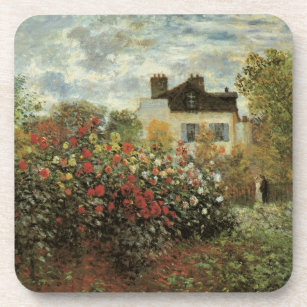 Monet's Garden in Argenteuil von Claude Monet Untersetzer