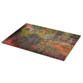 Monet's Garden Large Glass Cutting Board Schneidebrett (Ecke)