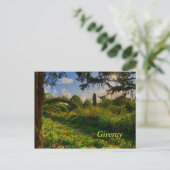 Monet's Garden Postkarte (Stehend Vorderseite)