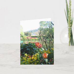 Monet's Gardens und Zuhause Card Karte