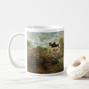 Monets Garten in Argenteuil von Claude Monet Kaffeetasse