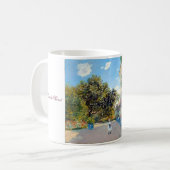 Monets Garten Kaffeetasse (Vorderseite Links)