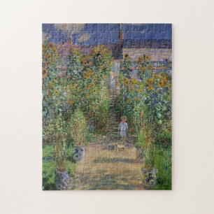 Monets Gartenmalerei von Claude Monet Puzzle
