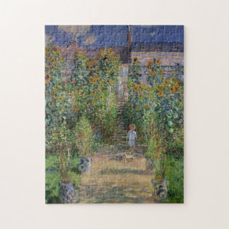 Monets Gartenmalerei von Claude Monet Puzzle