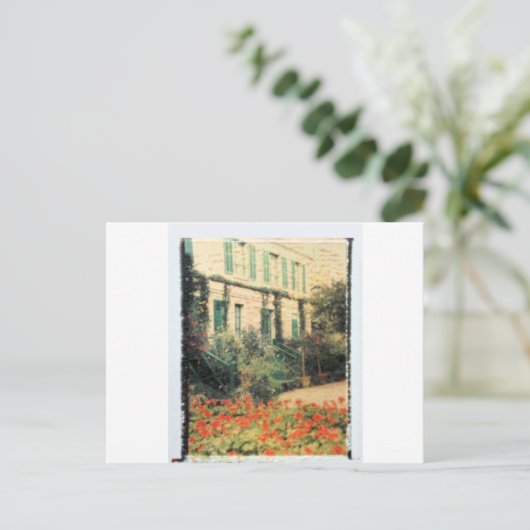 Monets Giverny Postkarte (Stehend Vorderseite)