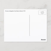 Monets Häuser in Argentinien Postkarte (Rückseite)