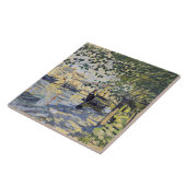 Monets Kunstwerk, Seine bei Rouen, Fliese (Seite)