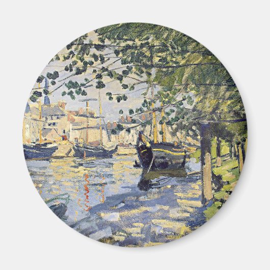 Monets Kunstwerk, Seine in Rouen, Magnet (Vorne)