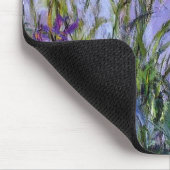 Monet's Lilac Irises Mousepad (Ecke)
