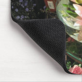 Monets Lilien Mousepad (Ecke)
