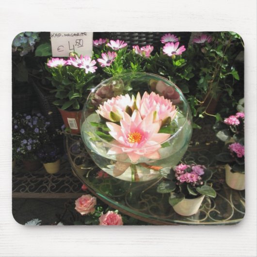 Monets Lilien Mousepad (Vorne)