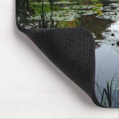 Monets Lily Pond, Giverny, Frankreich Mousepad (Ecke)