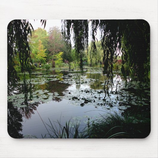 Monets Lily Pond, Giverny, Frankreich Mousepad (Vorne)