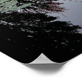 Monets Lily Pond, Giverny, Frankreich Poster (Ecke)