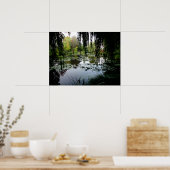 Monets Lily Pond, Giverny, Frankreich Poster (Küche)