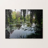 Monets Lily Pond, Giverny, Frankreich Puzzle (Horizontal)
