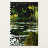 Monets Lily Pond with Willows, Giverny, Frankreich Planer (Vorderseite)