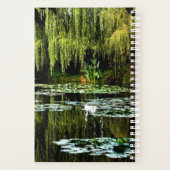 Monets Lily Pond with Willows, Giverny, Frankreich Planer (Rückseite)