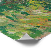 Monets Madame Monet und ihr Sohn Poster (Ecke)