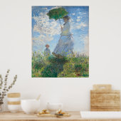 Monets Madame Monet und ihr Sohn Poster (Küche)