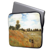 Monets "Mohnfeld bei Argenteuil" Laptop-Hülle Laptopschutzhülle (Vorderseite Links)