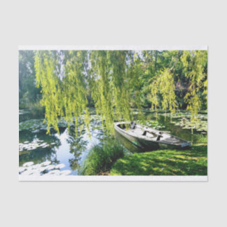 Monet's Pond Seidenpapier