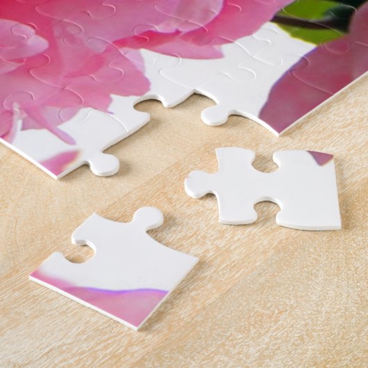 "Monets Rosen-Garten-" Foto-Puzzlespiel Puzzle (Seite)