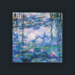 Monets Wasser-Lilien Acryl Tablett<br><div class="desc">Monets Wasser-Lilien.  
Besichtigen Sie bitte meinen Speicher für interessanteren Entwurf und mehr Farbeauserlesenes => zazzle.com/iwheels*</div>