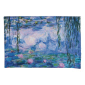 Monets Wasser-Lilien Kissenbezug (Vorderseite-Links)