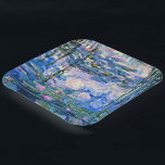 Monets Wasser Lilien Mix und Match Pappteller<br><div class="desc">Water Lilies,  1919 berühmtes Gemälde von Claude Monet,  mit farblich abgestimmten Festfarben pinkisch-lila und Monet blau,  bereit zu mischen und zu ergänzen.</div>