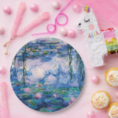 Monets Wasser-Lilien Pappteller (Party)