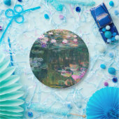 Monets Wasser-Lilien Pappteller (Party)