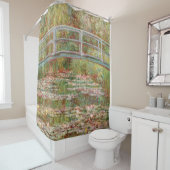 Monets Wasser-Lilien-Teich Duschvorhang (Beispiel)