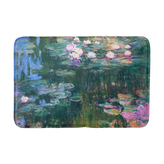Monet's Water Lilies Badematte (Vorderseite)