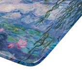 Monet's Water Lilies Cutting Board Schneidebrett (Ecke)