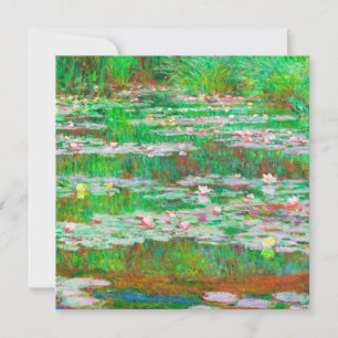 Monets Water Lilies Einladung
