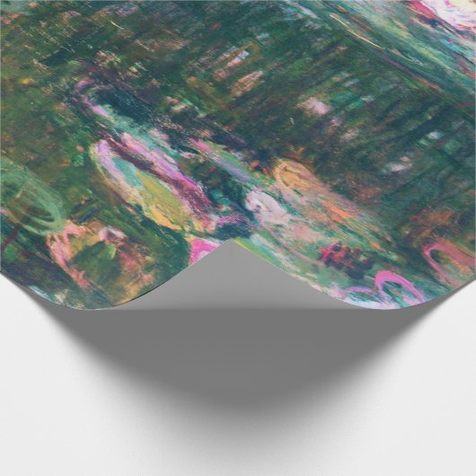 Monets Water Lilies Geschenkpapier (Ecke)