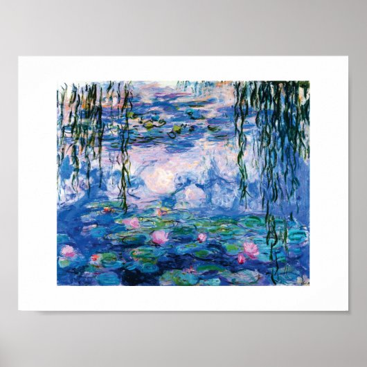 Monets Water Lilies Poster (Vorne)