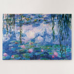 Monets Water Lilies Puzzle<br><div class="desc">Bitte besuchen Sie mein Geschäft für mehr interessantes Design und mehr Farbwahl. => zazzle.com/iwheels*</div>