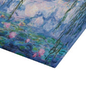 Monets Water Lilies Schneidebrett (Ecke)