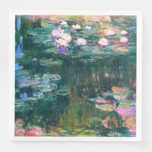 Monets Water Lilies Serviette