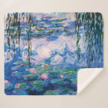 Monets Water Lilies Sherpadecke<br><div class="desc">Besuchen Sie bitte meinen Laden für interessanteres Design und mehr Farbwahl => zazzle.com/iwheels*</div>