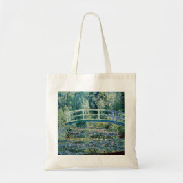 Monets Water Lilies und Japanisch Tragetasche