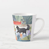 MONETZ LITTLE HELPER Schwarzer Hund Milchtasse (Rechts)