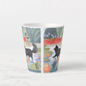 MONETZ LITTLE HELPER Schwarzer Hund Milchtasse (Vorderseite)