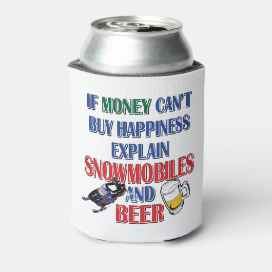 Money-Beer-Snowmobile Dosenkühler (Kanne Rückseite)