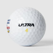 Money-Beer-Snowmobile Golfball (Logo)